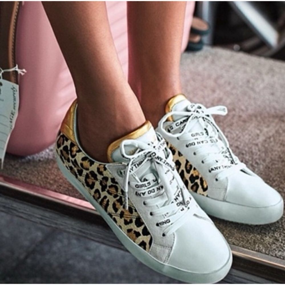 Zadig & Voltaire - Leo Wild Platform Sneakers Size 37